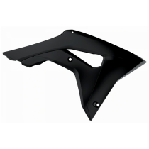 Ouïes de radiateurs - Noir - POLISPORT HONDA 250 CRF 2018/ 450 CRF-R 2017-2018