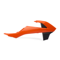 Ouies de radiateur - Orange Noir - POLISPORT KTM 65 SX 2016-2018