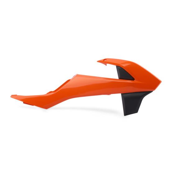 Ouies de radiateur - Orange Noir - POLISPORT KTM 65 SX 2016-2018