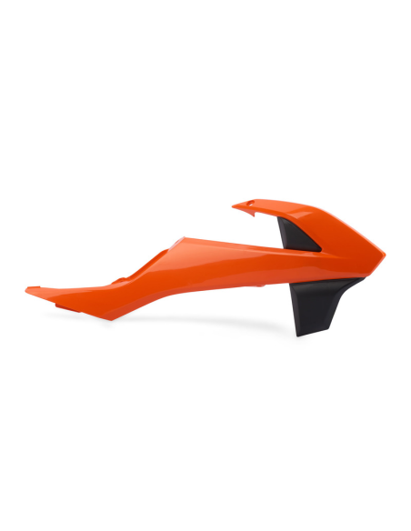 Ouies de radiateur - Orange Noir - POLISPORT KTM 65 SX 2016-2018