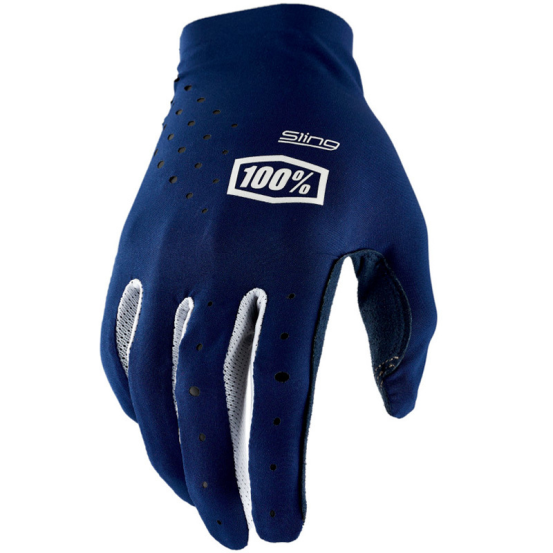Gants cross 100% Sling MX - Bleu