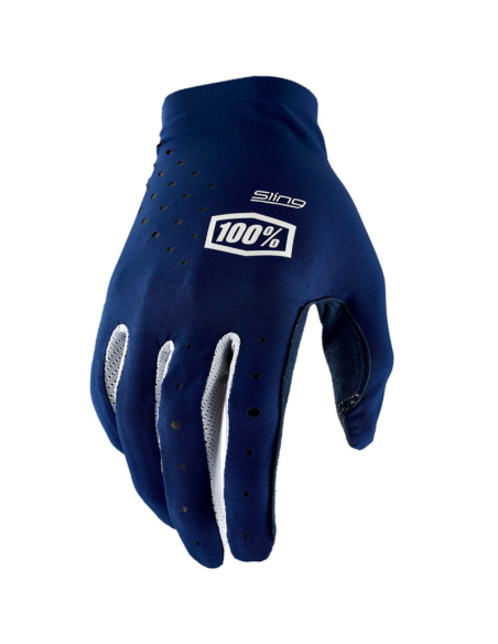 Gants cross 100% Sling MX - Bleu