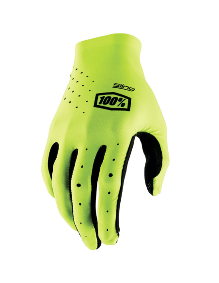 Gants cross 100% Sling MX - Jaune Fluo