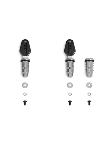 Kit serrure 3 barillets valises latérales SHAD Terra TR40