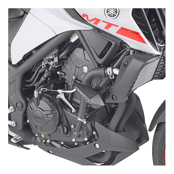 Kit fixation tampon de protection Givi SLD01 YAMAHA MT03 321 2020 - 2022