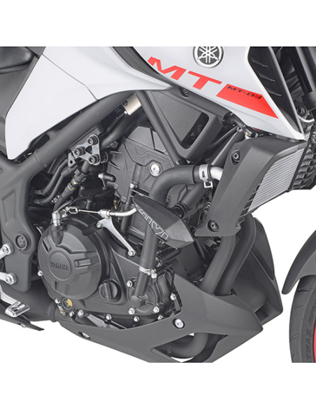 Kit fixation tampon de protection Givi SLD01 YAMAHA MT03 321 2020 - 2022