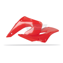 Ouies de radiateur - Rouge - POLISPORT HONDA 125 250 CR 2000-2001