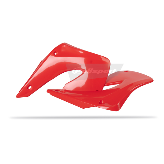 Ouies de radiateur - Rouge - POLISPORT HONDA 125 250 CR 2000-2001