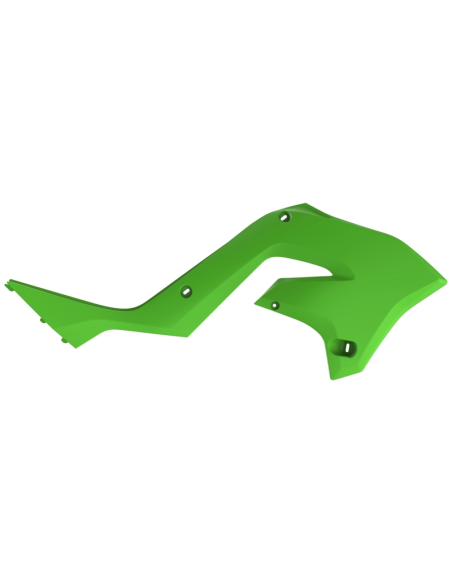 Ouies de radiateur - Vert - POLISPORT Kawasaki 125 250 KX 2003-2008