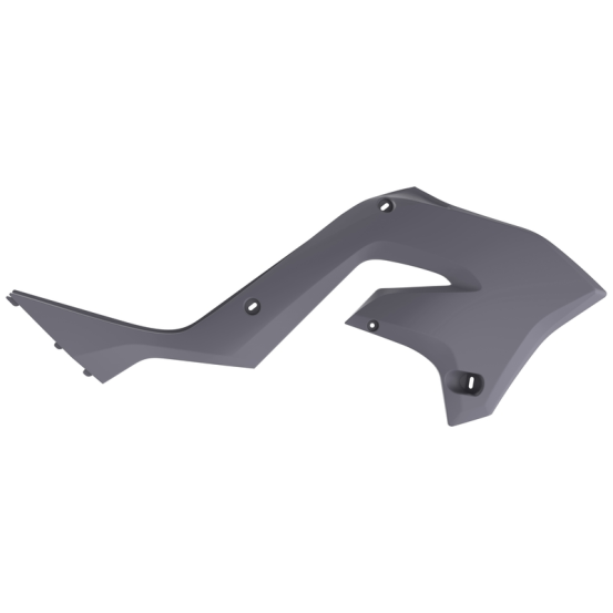 Ouies de radiateur - Gris - POLISPORT Kawasaki 125 250 KX 2003-2008