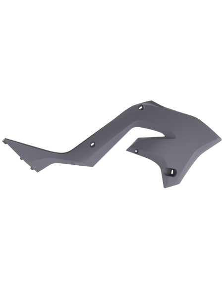 Ouies de radiateur - Gris - POLISPORT Kawasaki 125 250 KX 2003-2008