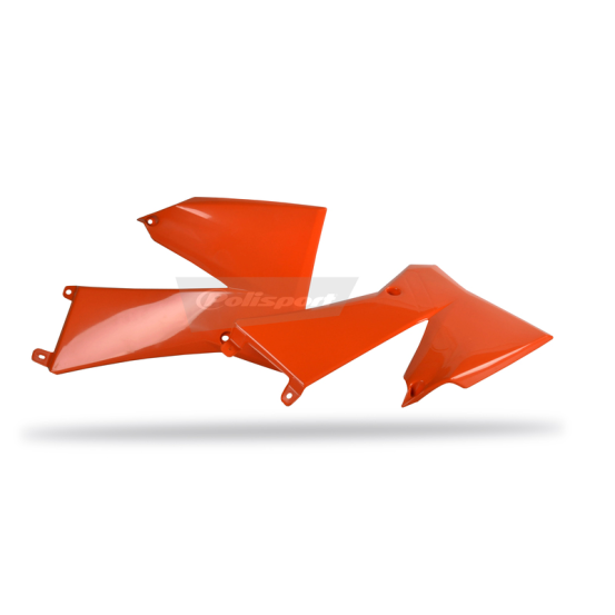 Ouies de radiateur - Orange - POLISPORT KTM 85 SX 2009-2012