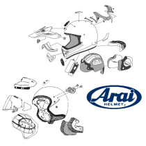 Ecran ARAI SAI Dual Pane Fumé Clair