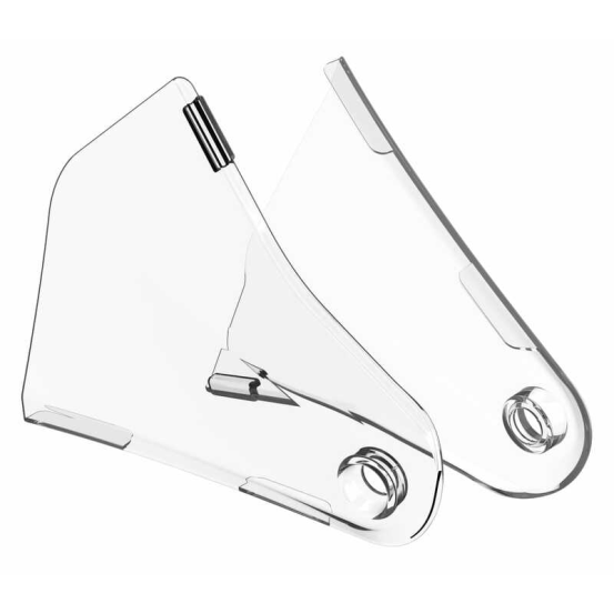 Protection plaques latérales - Translucide - POLISPORT KTM SX/SX-F/EXC/EXC-F