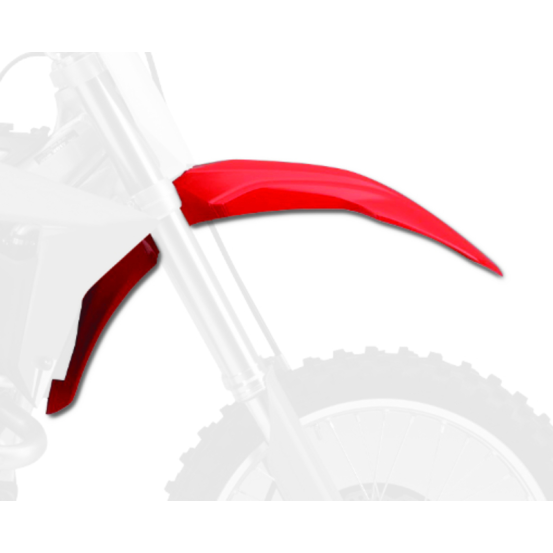 Garde boue avant - Rouge - POLISPORT Honda 250 CRF 2018-2021 / 450 CRF-R / RX 2017-2020
