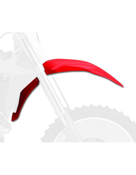 Garde boue avant - Rouge - POLISPORT Honda 250 CRF 2018-2021 / 450 CRF-R / RX 2017-2020