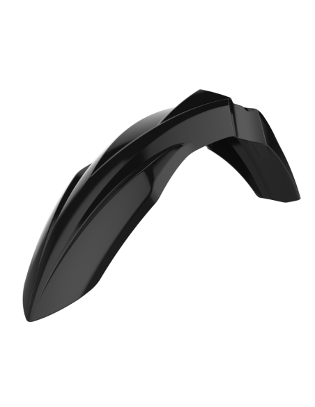 Garde-boue avant - Noir - POLISPORT Kawasaki 250 KXF 2017-2026 / 450 KXF 2016-2026 / 125 / 250 KX 2003-2008