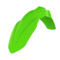 Garde-boue avant - Vert - POLISPORT citron Kawasaki 250 KXF 2017-2026 / 450 KXF 2016-2026 / 125 / 250 KX 2003-2008