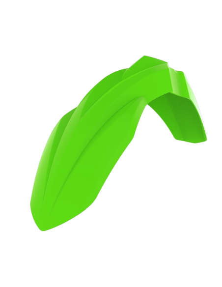 Garde-boue avant - Vert - POLISPORT citron Kawasaki 250 KXF 2017-2026 / 450 KXF 2016-2026 / 125 / 250 KX 2003-2008