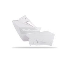 Plaques latérales - Blanc - POLISPORT Gas Gas EC 450 FSE 2005-2006