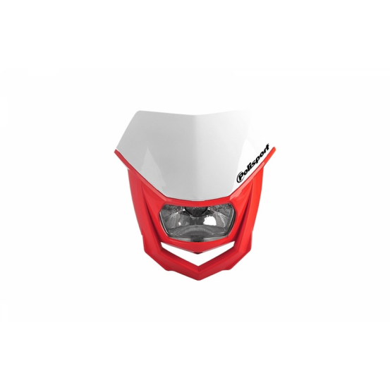 Plaque phare - Rouge - POLISPORT Halo