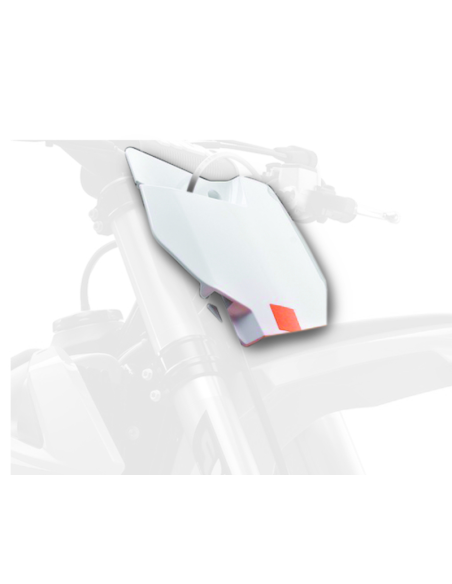Plaque avant - Blanc - POLISPORT KTM 85 SX 2018-2023