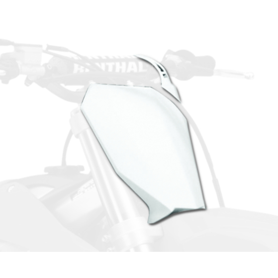 Plaque avant - Blanc - POLISPORT Honda 250 CRF 2018 / 450 CRF-R/RX 2017-2018