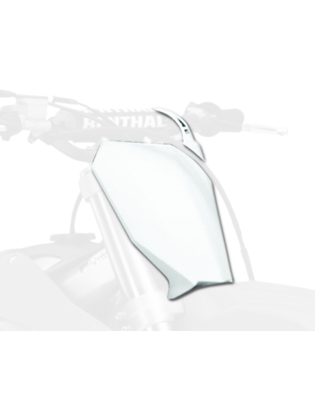 Plaque avant - Blanc - POLISPORT Honda 250 CRF 2018 / 450 CRF-R/RX 2017-2018