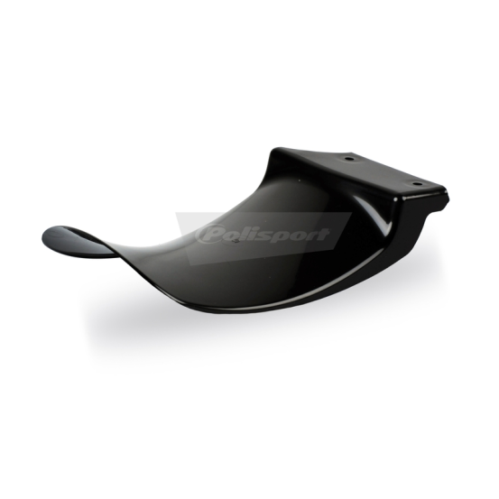 Bavette d'amortisseur - Noir - POLISPORT 250-450 KXF 2007-2014