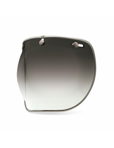 Ecran bubble deluxe pour casque Bell Custom 500 3 points Gradient - Fumé