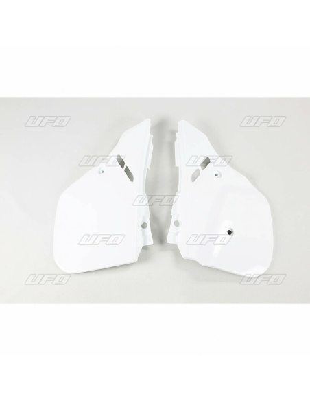 Plaques latérales - Blanc - UFO Honda 125 500 CR R 1989-1990 / 250 CR R 1988-1989