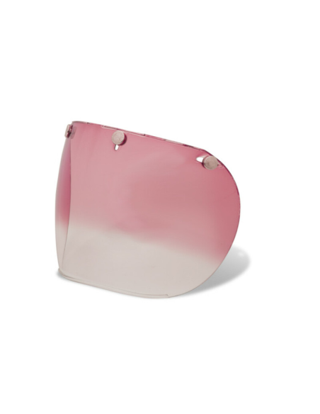 Ecran bubble pour casque Bell Custom 500 3 points Gradient - Rose