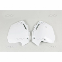 Plaques latérales - Blanc - UFO Honda 125 CR 1991-1992 / 250 CR 1990-1991 / 500 CR 1991-2001
