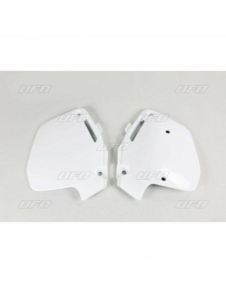 Plaques latérales - Blanc - UFO Honda 125 CR 1991-1992 / 250 CR 1990-1991 / 500 CR 1991-2001