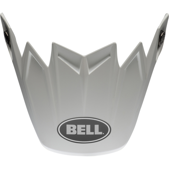 Visière Bell pour casque Moto-9/9S Flex Solid - Blanc