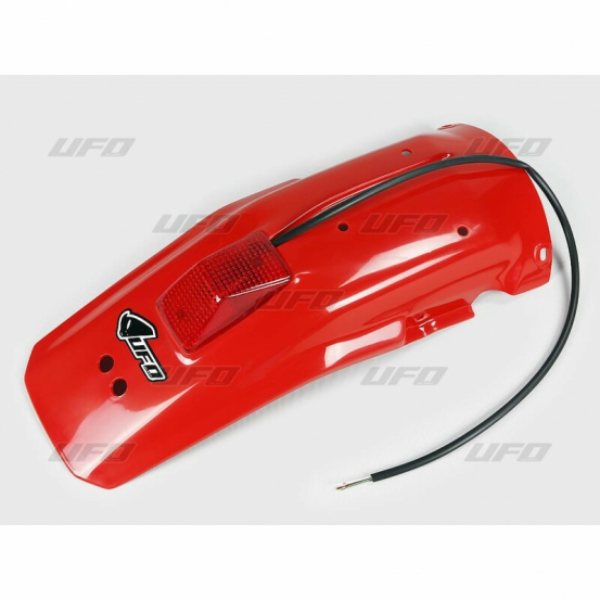 Garde boue arrière + Feu Intégré - Rouge - UFO Honda 600 XR R 1988-2002