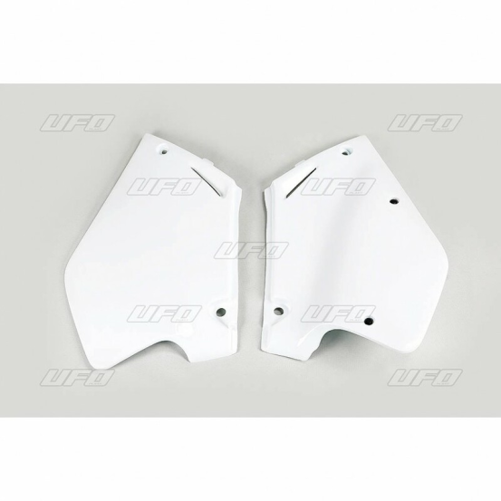Plaques latérales - Blanc - UFO Honda 125 CR R 1995-1997 / 250 CR R 1995-1996