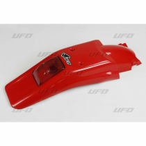 Garde boue arrière + Feu Intégré - Rouge - UFO Honda 250 400 XR R 1996-2004