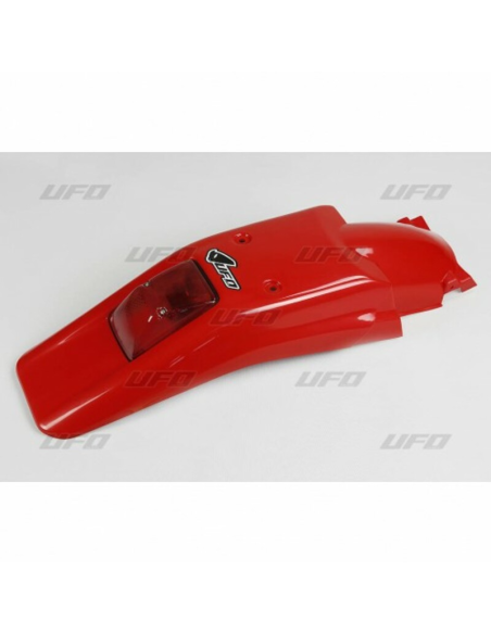 Garde boue arrière + Feu Intégré - Rouge - UFO Honda 250 400 XR R 1996-2004