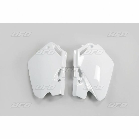 Plaques latérales - Blanc - UFO Honda 85 CR R 2003-2007