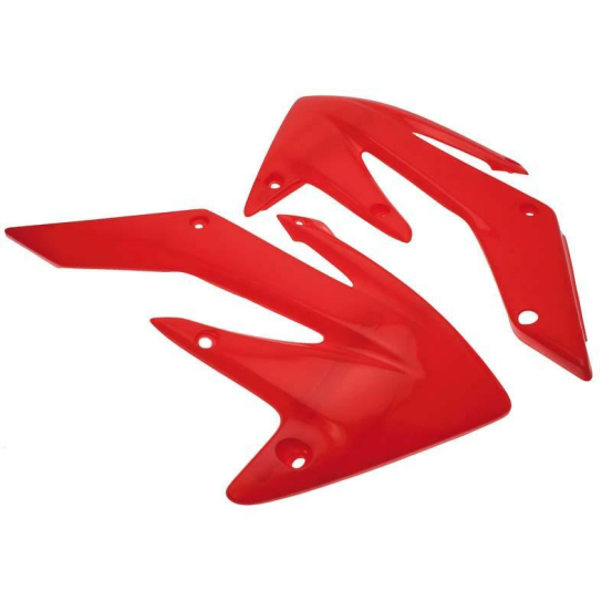 Ouies de radiateur - Rouge - UFO Honda 250 CRF R 2004-2009 / 250 CRF X 2004-2016