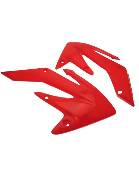 Ouies de radiateur - Rouge - UFO Honda 250 CRF R 2004-2009 / 250 CRF X 2004-2016