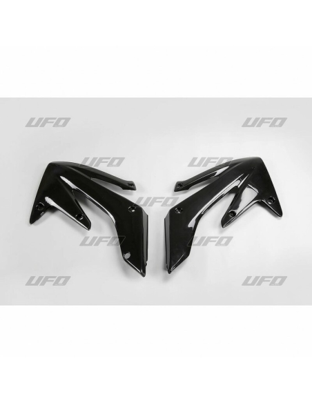 Ouies de radiateur - Noir - UFO Honda 250 CRF R 2004-2009 / 250 CRF X 2004-2016