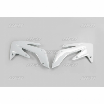 Ouies de radiateur - Blanc - UFO Honda 250 CRF R 2004-2009 / 250 CRF X 2004-2016
