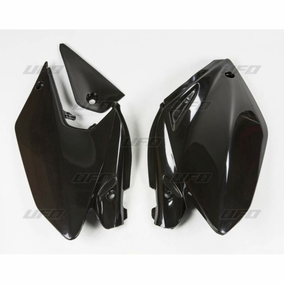 Plaques latérales - Noir - UFO Honda 250 CRF X 2004-2016