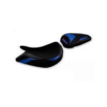 Housse de selle modèle Confort bleue TAPPEZZERIA - Avec logo brodé - SUZUKI GSX S 1000 2021-22