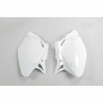 Plaques latérales - Blanc - UFO Honda 450 CRF R 2002-2004