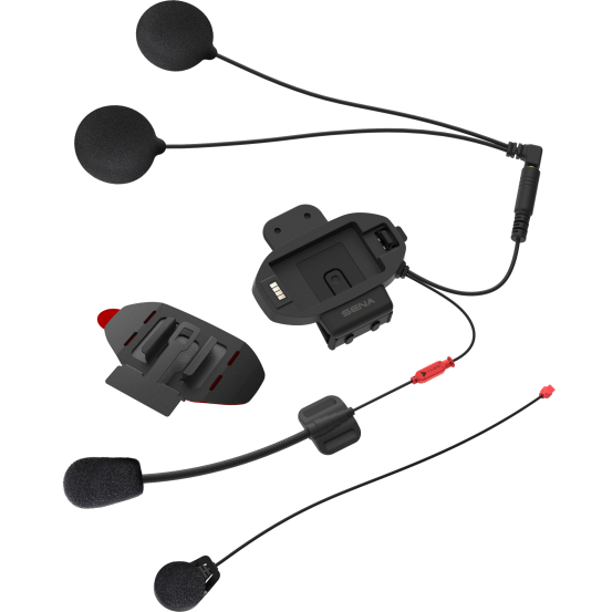 Ensemble de pince - micro - oreillette pour intercom Sena SF1 - SF2 - SF4