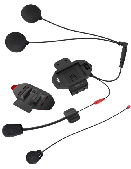 Ensemble de pince - micro - oreillette pour intercom Sena SF1 - SF2 - SF4