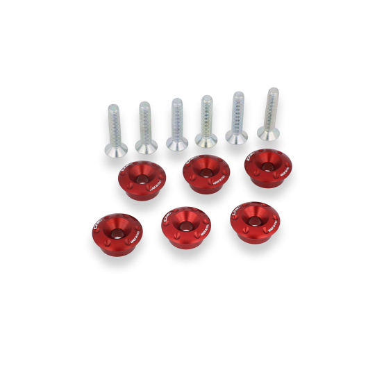 Kit de 6 coupelles de ressort d'embrayage à tête sphérique H4.1 + visserie CNC RACING - DUCATI 1098 / 1198